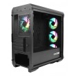 GENESIS Irid 503 ARGB Micro Tower Black, Transparent GENESIS Irid 503 ARGB Micro Tower Black, Transparent