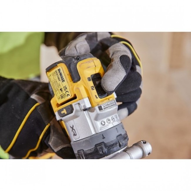 DeWALT DCD1007H2T-QW drill 2250 RPM 1.85 kg Black, Yellow