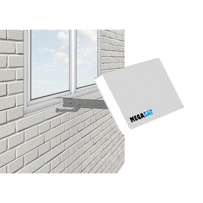 Megasat D4 satellite antenna 10.7 - 12.75 GHz White