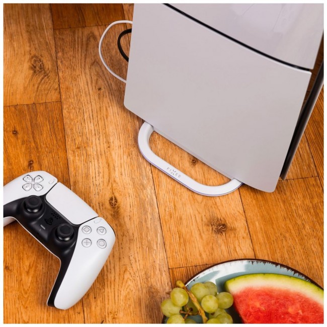 FIXED LED Stand for PlayStation 5, 5 (Slim) and 5 Pro, white FIXED LED Stand for PlayStation 5, 5 (Slim) and 5 Pro, white