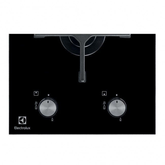 Electrolux EGC3322NVK Black Built-in 29 cm Gas 2 zone(s)
