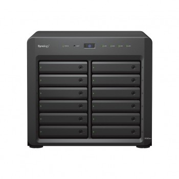 Synology DiskStation DS3622xs+ NAS Tower Intel Xeon D D-1531 16 GB DDR4 0 TB DiskStation Manager Black