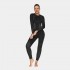 Women's Thermoactive Underwear Alpinus Active Base Layer Set black-grey GT43253 XL