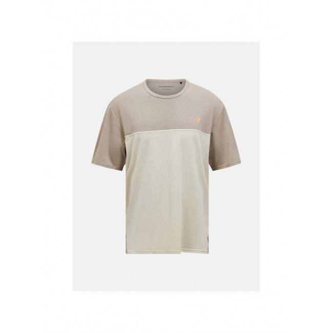 T-shirt PEAK PERFORMANCE M Trail Wool Blend SS beige T-shirt PEAK PERFORMANCE M Trail Wool Blend SS beige