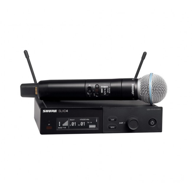 Shure SLXD2/B58 Handheld transmitter Shure SLXD2/B58 Handheld transmitter