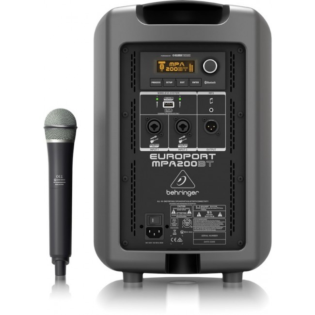 Behringer EUROPORT MPA200BT Public Address (PA) speaker 2-way
