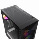 Gembird CCC-FC-900ARGB Gaming computer case Fornax 900, ATX, black Gembird CCC-FC-900ARGB Gaming computer case Fornax 900, ATX, black