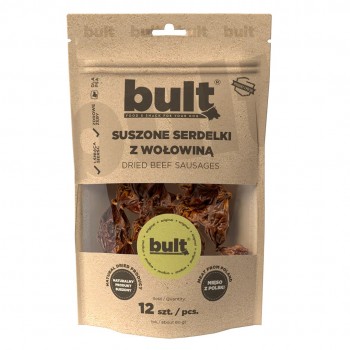 BULT Dried beef sausages - dog treat - 12