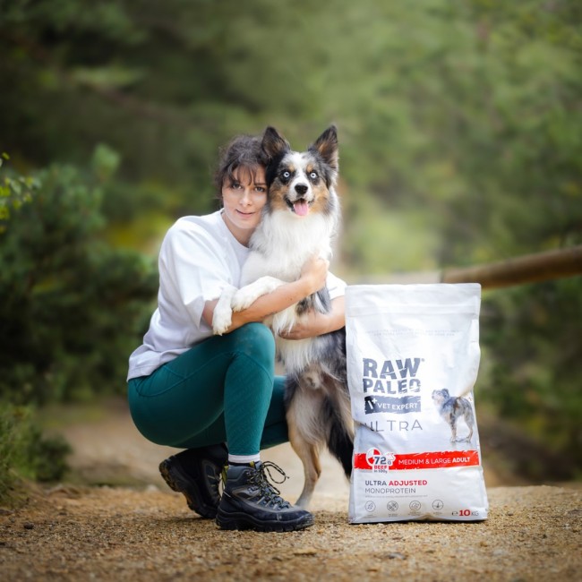 RAW PALEO Ultra Medium&Large Adult Beef - dry dog food - 10 kg RAW PALEO Ultra Medium&Large Adult Beef - dry dog food - 10 kg