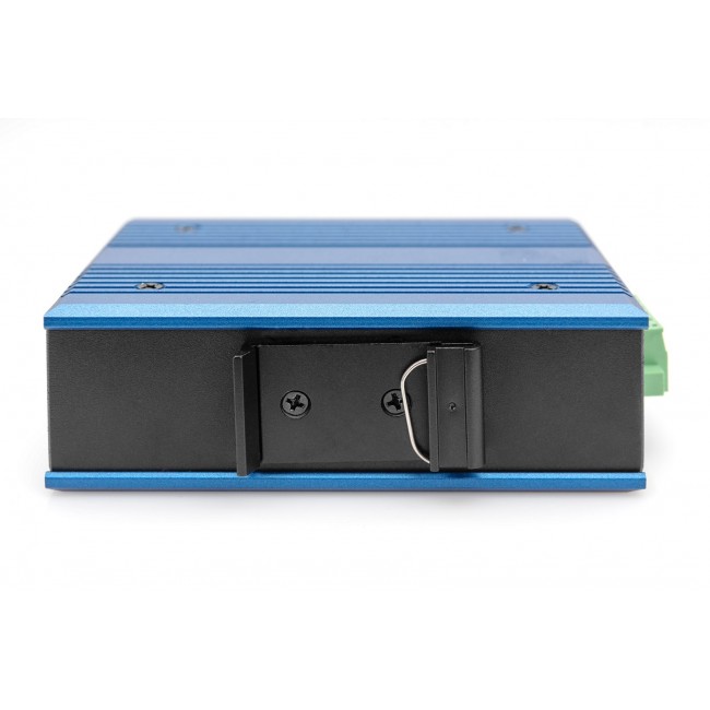 Digitus 4 port Fast Ethernet network switch, industrial, unmanaged, 1 SFP FE uplink