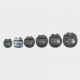 The North Face OS duffel bag 50 L Nylon, Polyester Blue, Grey