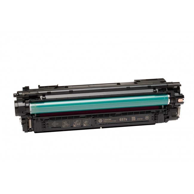 HP 657X High Yield Magenta Original LaserJet Toner Cartridge HP 657X High Yield Magenta Original LaserJet Toner Cartridge