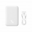 Baseus P10059002223-00 power bank 6000 mAh Wireless charging White