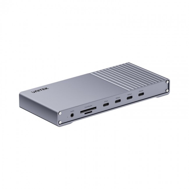 UNITEK D1117AGY01-EU laptop dock/port replicator Wired & Wireless USB4 Grey UNITEK D1117AGY01-EU laptop dock/port replicator Wired & Wireless USB4 Grey