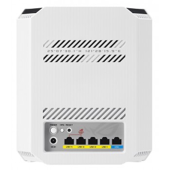 ASUS GS-BE7200 wireless router 2.5 Gigabit Ethernet Dual-band (2.4 GHz / 5 GHz) White, Black