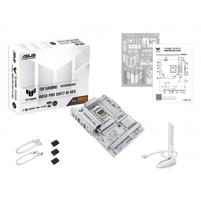 ASUS TUF GAMING B850-PRO WIFI7 W NEO AMD B850 Socket AM5 ATX