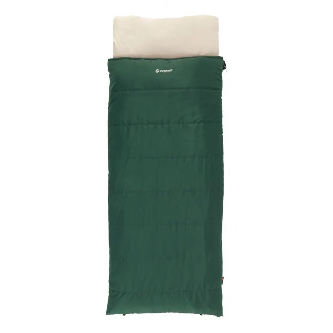 Outwell Contour Prime Adult Rectangular sleeping bag Polyester Green