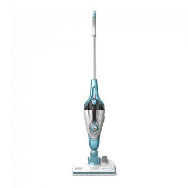 Black & Decker FSMH1321J steam cleaner Steam mop 0.5 L 1300 W Blue, White