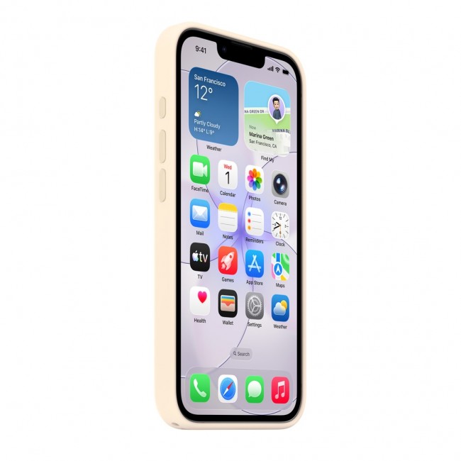 Apple iPhone 17e Silicone Case with MagSafe Vanilla