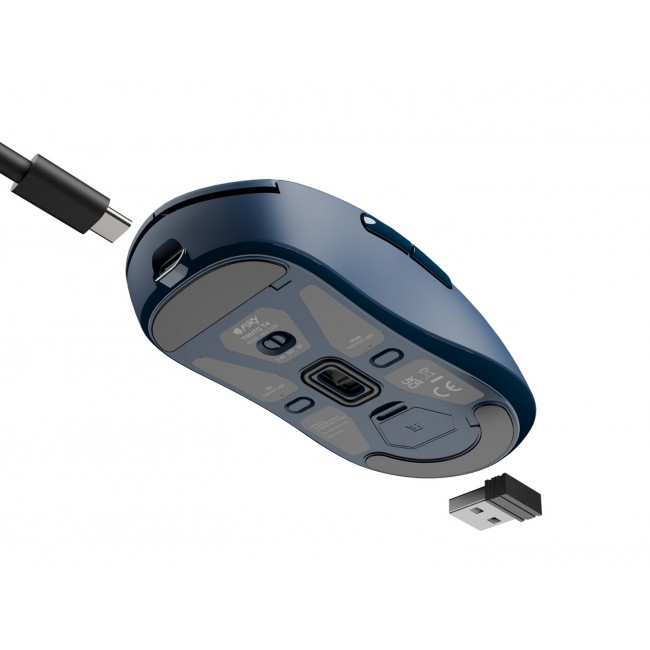 FURY Tanto T4 gaming mouse wireless 12000 dpi navy blue FURY Tanto T4 gaming mouse wireless 12000 dpi navy blue