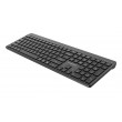 Gembird Dual-mode pro-business slim wireless keyboard, 2.4G+BT, US layout Gembird Dual-mode pro-business slim wireless keyboard, 2.4G+BT, US layout
