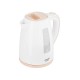 Adler AD 1264 electric kettle 1.7 L 2200 W Hazelnut, White Adler AD 1264 electric kettle 1.7 L 2200 W Hazelnut, White