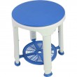 Swivel stool for the bathroom