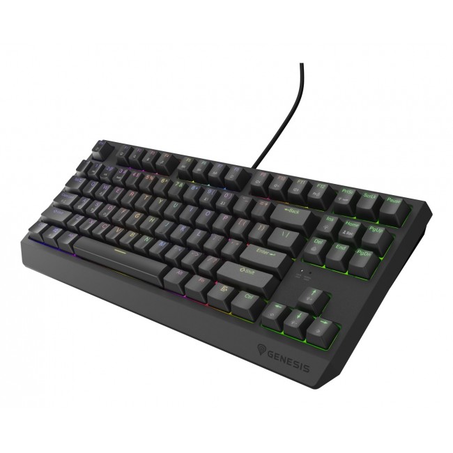 GENESIS Thor 230 TKL keyboard Gaming USB QWERTY US English Black GENESIS Thor 230 TKL keyboard Gaming USB QWERTY US English Black