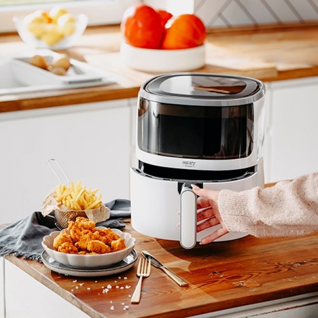 Camry CR 6313 Airfryer 12 programmes 5 litres Silver Camry CR 6313 Airfryer 12 programmes 5 litres Silver