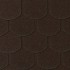 BEAVER ROOF SHINGLE BROWN 1 PCS 0.16M2, 1 OPK. 3.85M2