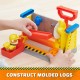 Rubble & Crew, Rubble s Workshop Playset, Construction Toys with Kinetic Build-It Sand & Rubble Action Figure, Kids Toys for Boys & Girls Ages 3+ Rubble & Crew, Rubble s Workshop Playset, Construction Toys with Kinetic Build-It Sand & Rubble Action Figure, Kids Toys for Boys & Girls Ages 3+