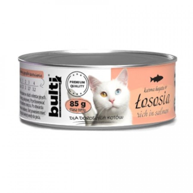 BULTI Rich in salmon - wet cat food - 85g BULTI Rich in salmon - wet cat food - 85g