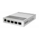 Mikrotik CRS305-1G-4S+IN network switch Managed Gigabit Ethernet (10/100/1000) Power over Ethernet (PoE) White Mikrotik CRS305-1G-4S+IN network switch Managed Gigabit Ethernet (10/100/1000) Power over Ethernet (PoE) White