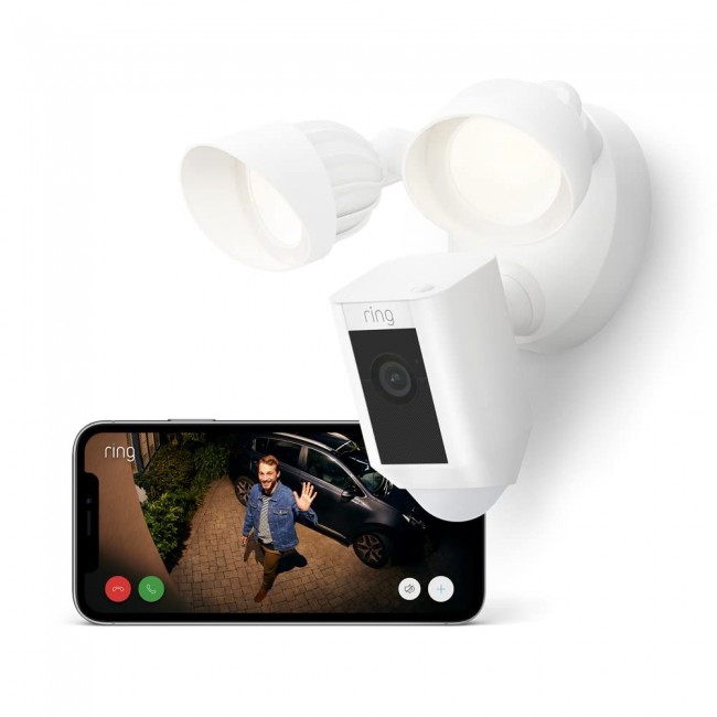 Amazon Ring Floodlight Cam Plus White