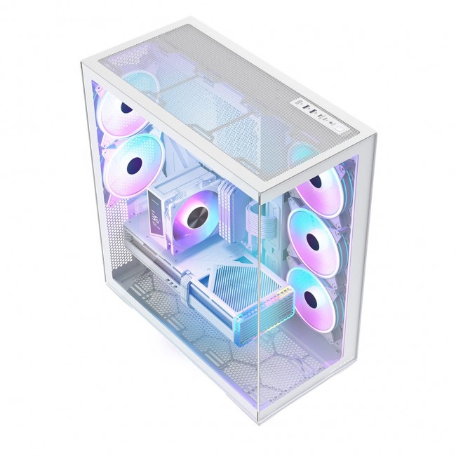 MODECOM Volcano SPACE XL ARGB FULL TOWER 5F White MODECOM Volcano SPACE XL ARGB FULL TOWER 5F White