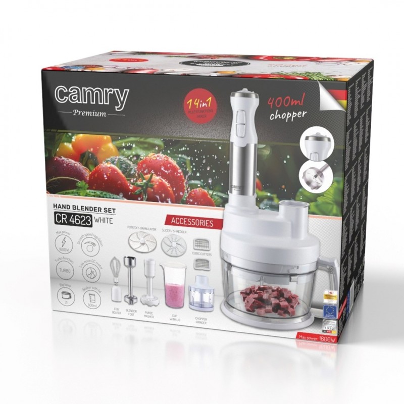 Camry CR 4623 Hand blender set 1600 W white