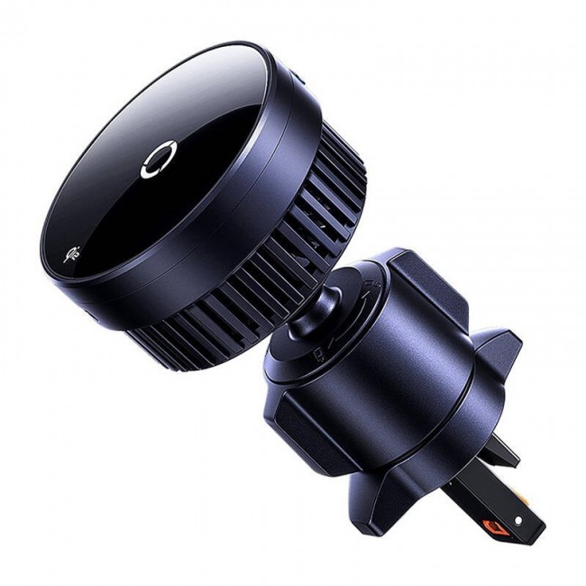 Car Baseus MagPro holder with wireless charger
