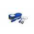 NILS ZSB2 2-in-1 badminton and tennis net set + 2 rackets + 3 darts + case
