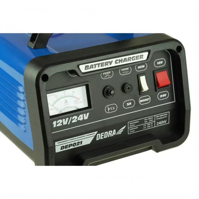 Dedra Charger 12/24V 25-180Ah