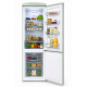 Ravanson LKK-315RM Retro Fridge 597 mm x 707 mm x 1943 mm | 315 l | Total No Frost | Energy Class E | mint
