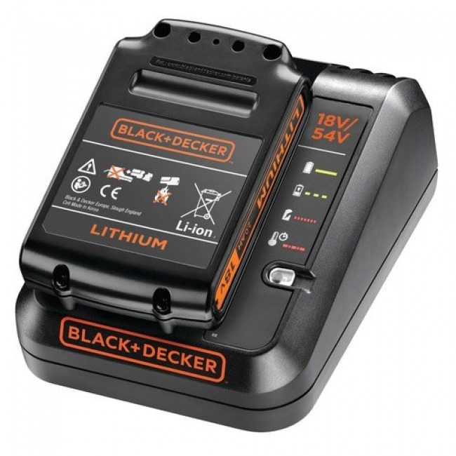 BLACK+DECKER BATTERY 18V 2.0Ah + CHARGER 12A BLACK+DECKER BATTERY 18V 2.0Ah + CHARGER 12A