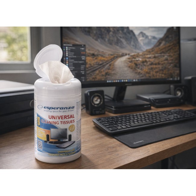 Esperanza ES105 Universal cleaning wipes - 100 items