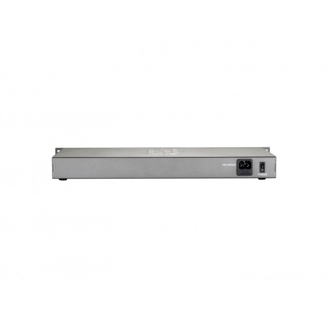 LevelOne 16-Port Fast Ethernet PoE Switch, 802.3at/af PoE, 150W