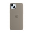 Apple iPhone 15 Plus Silicone Case with MagSafe - Clay