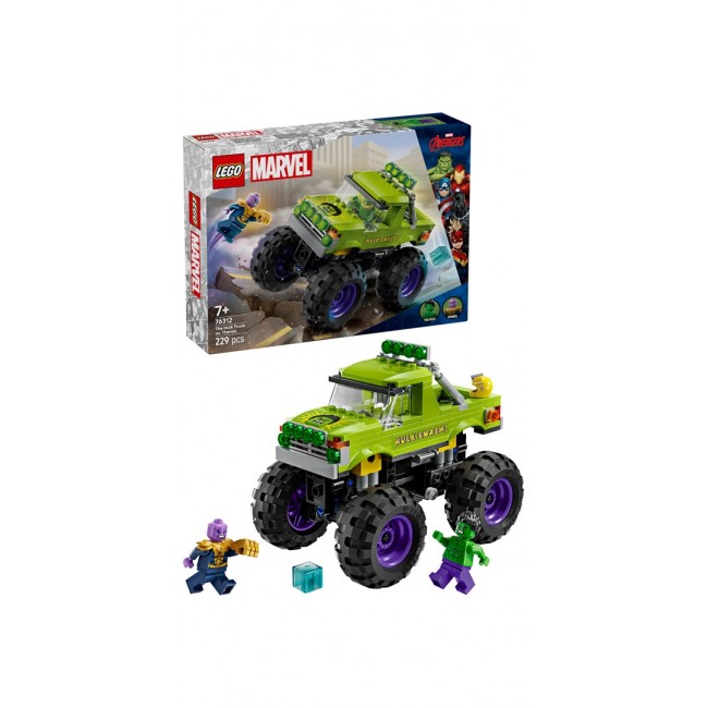 LEGO MARVEL 76312 The Hulk Truck vs. Thanos