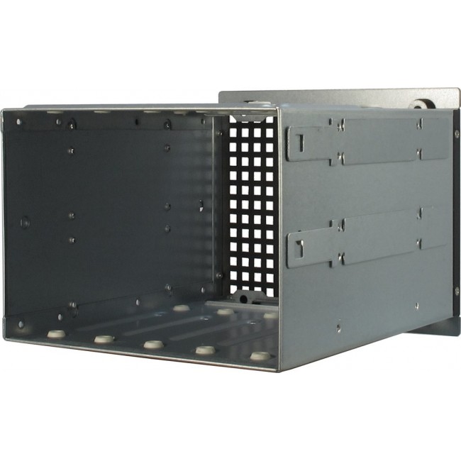 Inter-Tech 3U-30248 Rack Black, Stainless steel