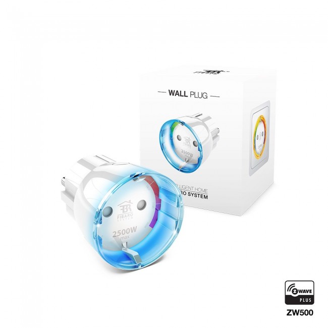 Fibaro FIBEFGWPF-102-5 power plug adapter Type F White