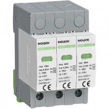 Overvoltage limiters Noark 111760 Ex9UEP1 + 2 6.25R 3P 1000 EU