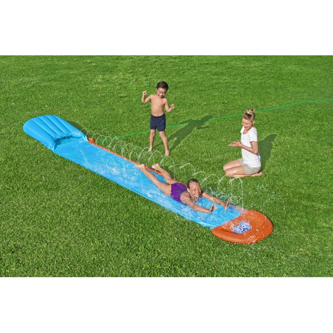 Bestway H2OGO! Tsunami Splash Ramp Single Slide 4.88 Bestway H2OGO! Tsunami Splash Ramp Single Slide 4.88