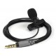 R DE smartLav+ Black Lavalier/Lapel microphone